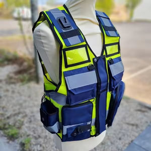 Chaleco de Seguridad de Alta Visibilidad, Reflectante, Impermeable, Transpirable, de Algodón, Tallas Grandes, con Logotipo Personalizado, para Construcción y Seguridad, Fabricante Profesional - Product Image 6