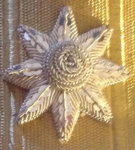 Uniforme WOK personnalisé avec badges de broderie tressés en fil métallique rembourré Équipement de défense personnelle avec épaulettes d'épaule - Product Image 5