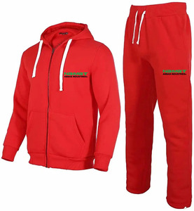 Venta al por mayor personalizado de alta calidad de impresión chándales traje transpirable 100% algodón Jogger conjunto Cargo pantalones chándal térmico - Product Image 6