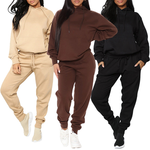 Nouveauté Ensemble de jogging pour femmes, survêtement de sport respirant, survêtement avec logo personnalisé 100% coton Service OEM - Product Image 6