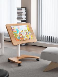 OMNI portatile pieghevole tavolo portatile Design moderno regolabile in piedi scrivania per <span class=keywords><strong>letto</strong></span> divano piccoli spazi Flip caratteristica per uso ufficio - Product Image 4