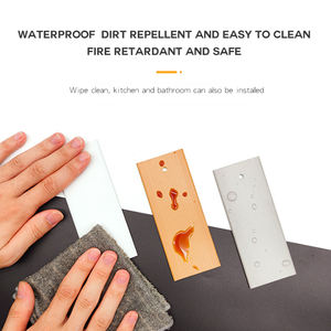 Tapparelle e tende veneziane e tende in legno moderno orizzontale di bambù bianco e nero naturale - Product Image 6