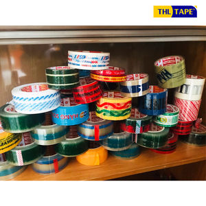 Ruban d'emballage imprimé de logo personnalisé de marque de haute qualité Prix compétitif Options de couleurs variées pour les étiquettes d'emballage en carton - Product Image 5