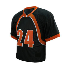 Conjunto de uniforme personalizado de talla grande Lacrosse Jersey, Color sólido, secado rápido, Material teñido liso, método de impresión Digital a la venta - Product Image 5