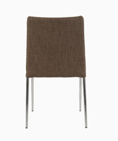 Chaises de salle à manger en métal au design moderne empilables, chaises de luxe pour restaurants, cafés, hôtels