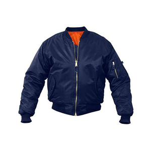 เสื้อแจ็คเก็ตบอมเบอร์ผู้ชายแบบยุทธวิธี สีส้ม ซับในแบบควิลท์ ซิปเต็มตัว กระเป๋าแขนเสื้อแบบอเนกประสงค์ ทนทาน น้ำหนักเบา เสื้อคลุมสำหรับใส่ในเมือง - Product Image 5