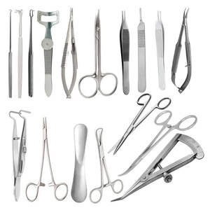 Ensemble de chirurgie des paupières en acier de conception haut de gamme, chirurgie manuelle de la blepharoplastie, instruments de microchirurgie plastique, haute qualité CE - Product Image 2