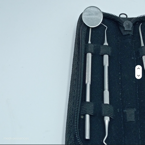 Explorador Dental Manual de Acero Inoxidable SERGLAB para Limpieza de Dientes, Uso Doméstico - Product Image 3