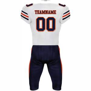 Maillot de football américain de haute qualité à manches courtes, impression de logo personnalisée, respirant, unisexe, grande taille, protection UV - Product Image 2