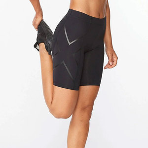 กางเกงขาสั้นรัดรูปสำหรับผู้หญิงสำหรับวิ่งออกกำลังกายโยคะฟิตเนสแบบระบายอากาศได้โลโก้ออกแบบได้ตามต้องการ - Product Image 3