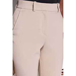 Pantalon décontracté pour filles à taille haute et respirant - Taille mi-haute, jambe large, style hip-hop, fermeture élastique, tissu froissé, lavage coloré - Product Image 5