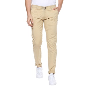 Pantalon chino de qualité orienté vers l'exportation exclusif du service OEM pour hommes conception personnalisée accepter le logo du client prix de gros bon marché - Product Image 4