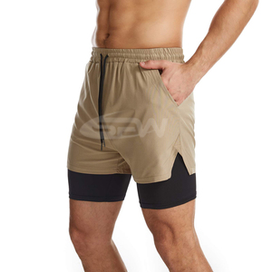 กางเกงขาสั้นผ้าแคนวาสโพลีเอสเตอร์ 100% สำหรับผู้ชาย ยี่ห้อ SAVOW FIGHT WEAR ขายส่ง พิมพ์ลายด้วยความร้อน ป้องกันรอยยับ ใส่สบายสำหรับวิ่งในฤดูร้อน - Product Image 1