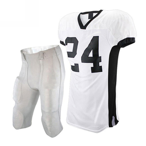 Uniforme de Fútbol Americano Personalizado de Venta Caliente, Conjunto de Ropa Deportiva de Entrenamiento de Poliéster Transpirable con Estampado Corto para Verano - Product Image 4