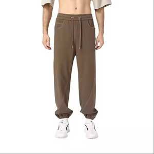 Pantalons pour hommes les plus vendus, qualité supérieure, jogging de fitness, pantalons de survêtement élastiques pour hommes, pantalons décontractés, pantalons amples personnalisés lavés - Product Image 1