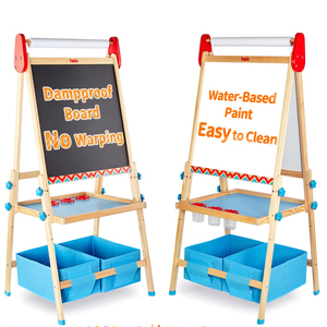 OEM ODM chevalet de <span class=keywords><strong>tableau</strong></span> blanc double face sur pied 2en1 <span class=keywords><strong>tableau</strong></span> noir pour enfants tableaux noirs pour enfants - Product Image 1