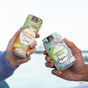 Alta calidad 330ml 500ml lata de aluminio jugo de agua de coco con electrolitos de vitamina hidratación PRIME bebida - Product Image 3