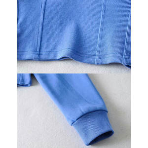 Sudadera con capucha de forro polar con cremallera para hombre, nueva, personalizada, de moda de invierno, ropa deportiva, ropa de calle, con logo bordado impreso, 100% algodón, para ocio. - Product Image 4