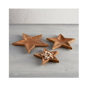 Meilleure vente plateau en bois produits ménagers en forme de feuille de raisin plateau en bois rectangulaire prix de gros le plus bas - Product Image 5