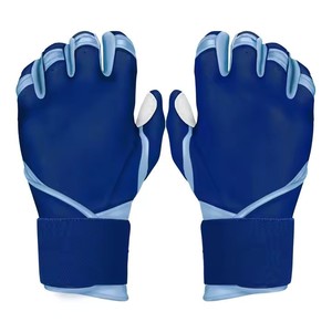 Guantes de bateo de béisbol de cuero ligero con textura transpirable Soporte suave en la palma y agarre fuerte para uso deportivo diario - Product Image 1
