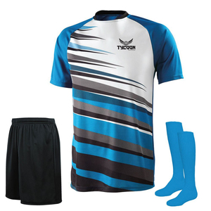Conjunto de uniforme de fútbol con logotipo personalizado, secado rápido, Color blanco y rojo - Product Image 2