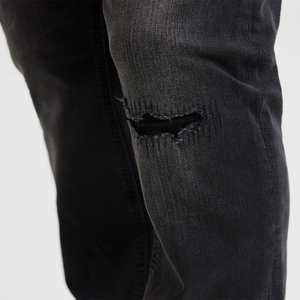 Pantalones Vaqueros Ajustados Personalizados para Hombre, 100% Algodón, Casuales, de Alta Calidad, Estilo Denim Sólido, Holgados, de Pierna Ancha, Vintage, OEM - Product Image 4