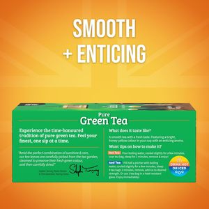 Sachets de thé vert pur Twinings emballés individuellement, 100 unités - Product Image 3