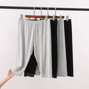 Short en jean Capri pour femme, écologique, imperméable, avec cordon de serrage, taille mi-haute, motifs colorés, coupe courte - Product Image 3