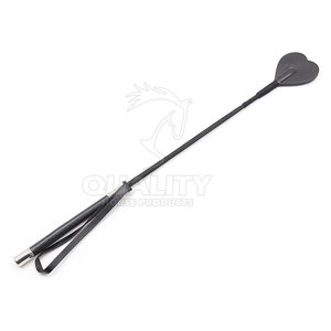 Látigo de equitación de cuero con eje trenzado Equipo ecuestre Premium para látigos de entrenamiento - Product Image 1