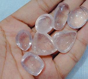 อัญมณี Morganite Cabochon หลวมสำหรับทำเครื่องประดับสำหรับทำจี้เครื่องประดับทำด้วยมือ - Product Image 3