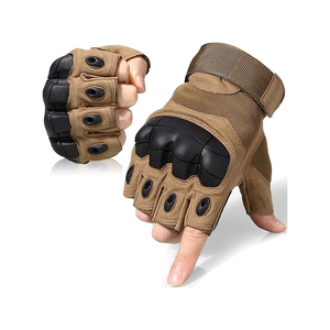 Custom Made Heavy Duty Summer Unisex Acrylic/Cotton <b>Cycling</b> Gloves in Bulk Quantity Wholesale Half Finger for Online Sale - Product Image 1