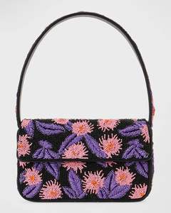 Sac à main de luxe fait main avec perles et une bandoulière solide - Product Image 3