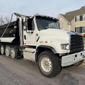 CONDUCCIÓN - VEHÍCULO USADO CON VOLANTE A LA IZQUIERDA |   CONDUCCIÓN DERECHA |   Camión Volquete FREIGHTLINERRRSS 114SD 5 EJES 2022 - Product Image 1