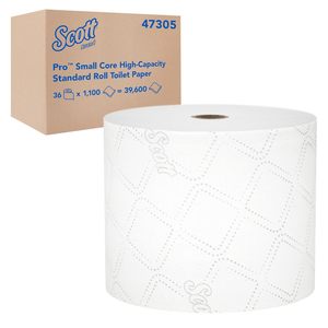Papier toilette Scott Professional Small Core, 4" x 4" 2 plis, 1100 feuilles, 36 rouleaux/boîte (47305) - Product Image 2