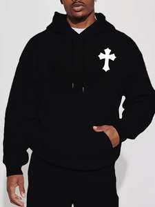 Vente chaude logo personnalisé imprimé sweats à capuche de haute qualité 100% coton sweats à capuche jésus sweats à capuche - Product Image 5