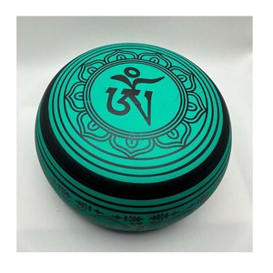 Meilleur prix bol musical chantant de méditation traditionnelle tibétaine pour la thérapie de yoga prière religieuse mantra spirituel repos - Product Image 6