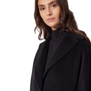 Manteau trench vintage pour femmes, directement de l'usine |   Manteau long moderne avec ceinture |   Fabrication sur mesure OEM ODM en gros - Product Image 5