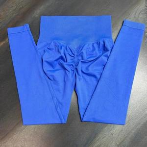 Leggings d'entraînement décontractés en nylon spandex Leggings au design personnalisé pour femmes Legging de yoga haut tendance Scrunch bout à bout - Product Image 3