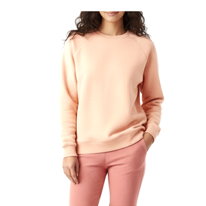 Sudadera de Mujer Personalizada, Ecológica, de Punto, Informal, de Forro Polar, con Cuello Redondo, Estampada, Holgada, Transpirable, para Invierno - Product Image 4