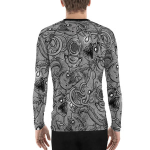 Vêtements extensibles pour les arts martiaux et le grappling Rash guard Vêtements d'extérieur à séchage rapide Parfait pour le surf et la natation Rash guard - Product Image 2