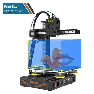 Spedizione gratuita Kingroon KP3S Pro ad alta velocità 3d Drucker macchina da stampa 3d fai da te FDM impresora stampante 3d