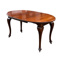 Table à manger en bois d'acajou de qualité supérieure intérieure et extérieure pour la maison hôtels et villas meubles de salle à manger en bois élégants