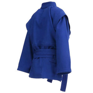 Uniforme de artes marciales sambo de alta calidad, 100% algodón con cinturón sambo, chaqueta y pantalones cortos disponibles en colores personalizados, venta al por mayor - Product Image 6