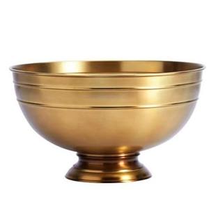 ชามเสิร์ฟอาหารทำด้วยมือทำด้วยมือทำจากโลหะมีเอกลักษณ์ดีไซน์แบบโบราณอยู่ตรงกลางสินค้าขายดีสำหรับการนำเสนออาหารและผลไม้ - Product Image 5