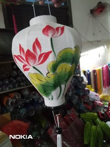 โคมไฟแขวนผ้าไหมสไตล์วินเทจสำหรับตกแต่งเทศกาลกลางฤดูใบไม้ร่วง - Product Image 5