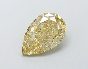 Diamante cultivado en laboratorio amarillo intenso elegante en forma de pera de 1,57 quilates VS1 IGI Certificado de alta calidad de lujo CVD 642431394 - Product Image 1
