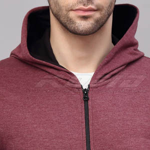 Sudadera con capucha y cremallera completa para hombre, informal, ligera, para exteriores, estilo urbano, de moda y tendencia - Product Image 5