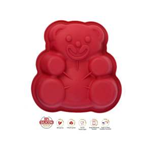 Moule à gâteau en silicone Silcap, adorable ours, pour des desserts délicieux - Product Image 4