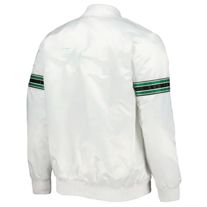 เสื้อแจ็กเก็ตบอมเบอร์กันน้ำผ้าซาตินปักลายวินเทจสำหรับทุกเพศ - Product Image 6