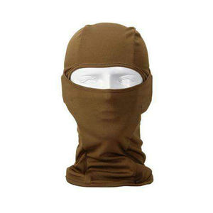 Nouveau haute qualité tricoté hommes sport crâne visage trois trous noir Design cyclisme masque broderie cagoules - Product Image 6